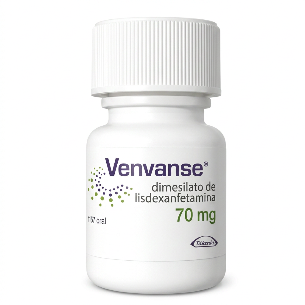 Venvanse 70mg · Dimesilato de Lisdexanfetamina — foto principal do produto