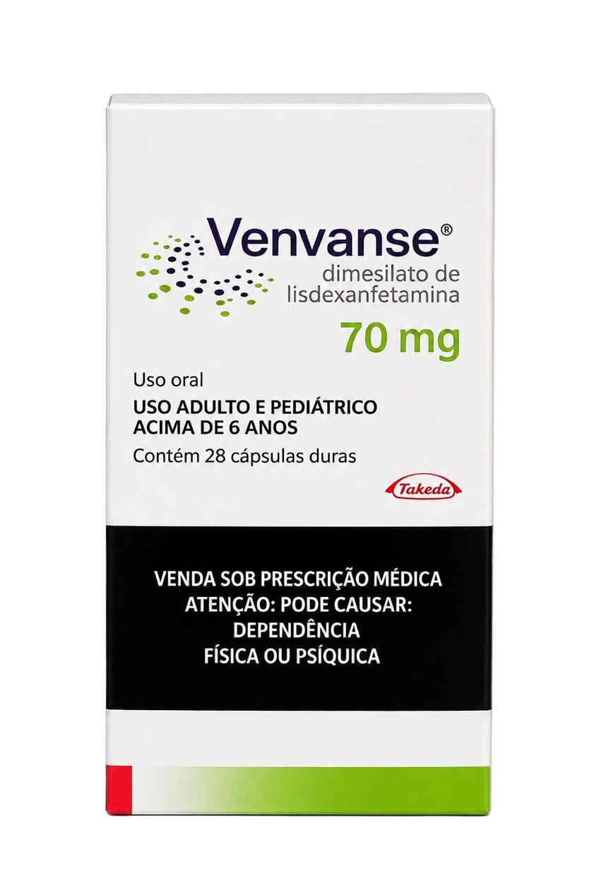 Kit Venvanse 70mg · Dimesilato de Lisdexanfetamina — imagem principal
